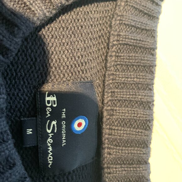 Ben Sherman Dark Blue Pullover - Picture 3 of 7